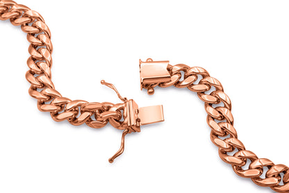 10K Hollow Gold Cuban Chain 7.5mm