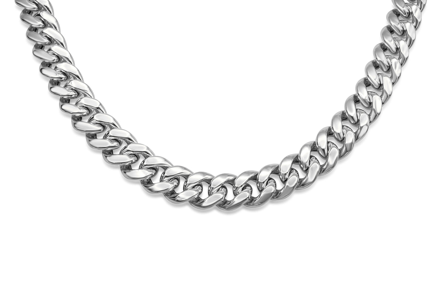 10K Hollow Gold Cuban Chain 7.5mm