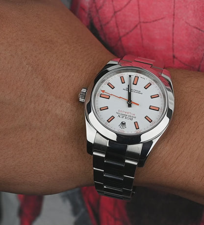 Rolex Milgauss 40mm Stainless Steel, White Dial Ref. 116400 Discontinued