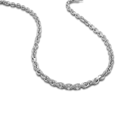 14K Yellow Solid Gold Cable Anchor Link Chain 4.56mm