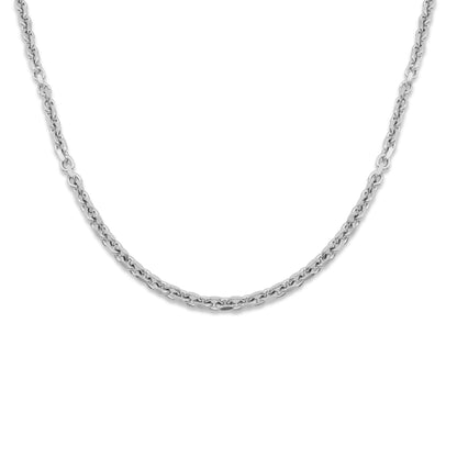 14K Yellow Solid Gold Cable Anchor Link Chain 4.56mm