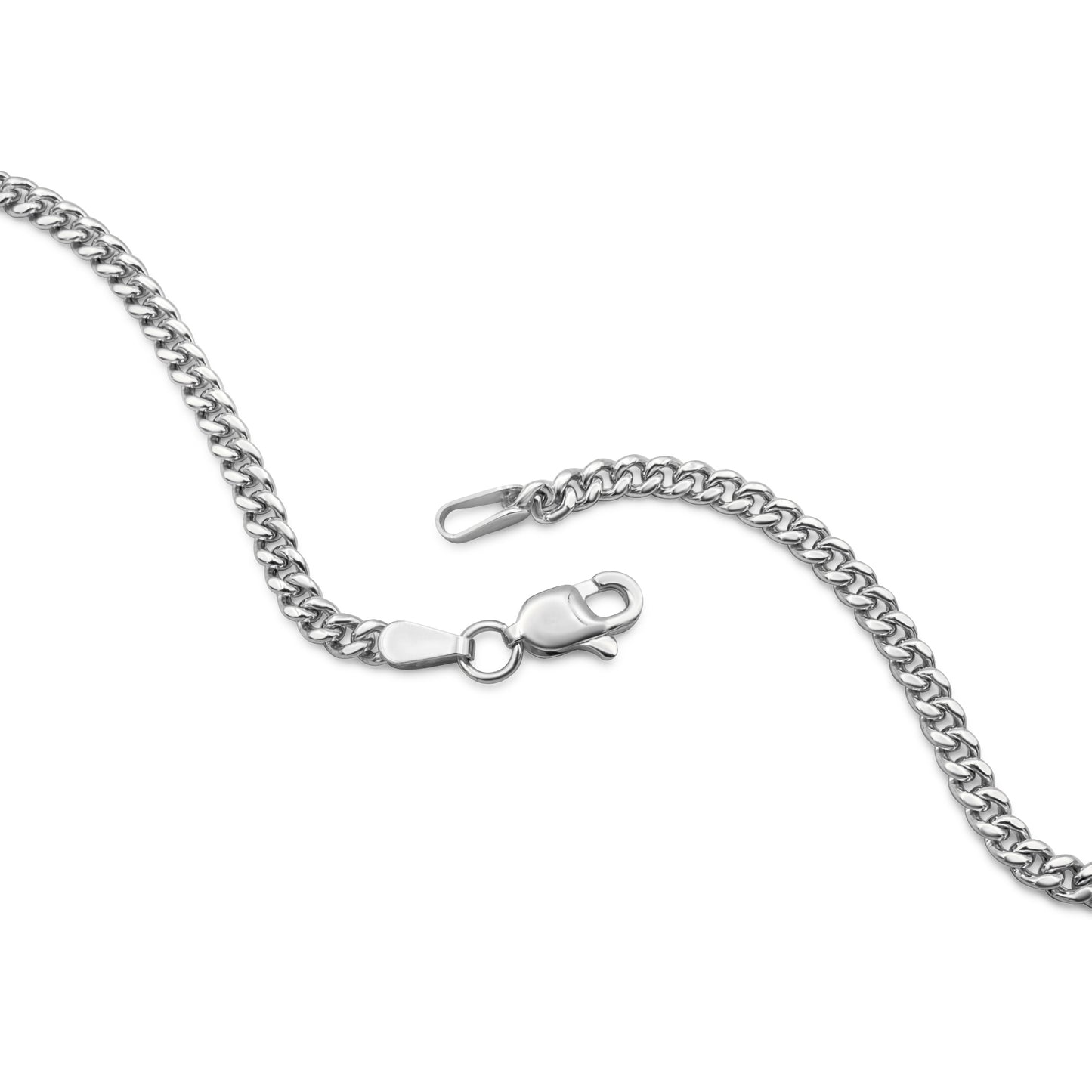 14k Solid Gold Cuban Link Chain 3mm