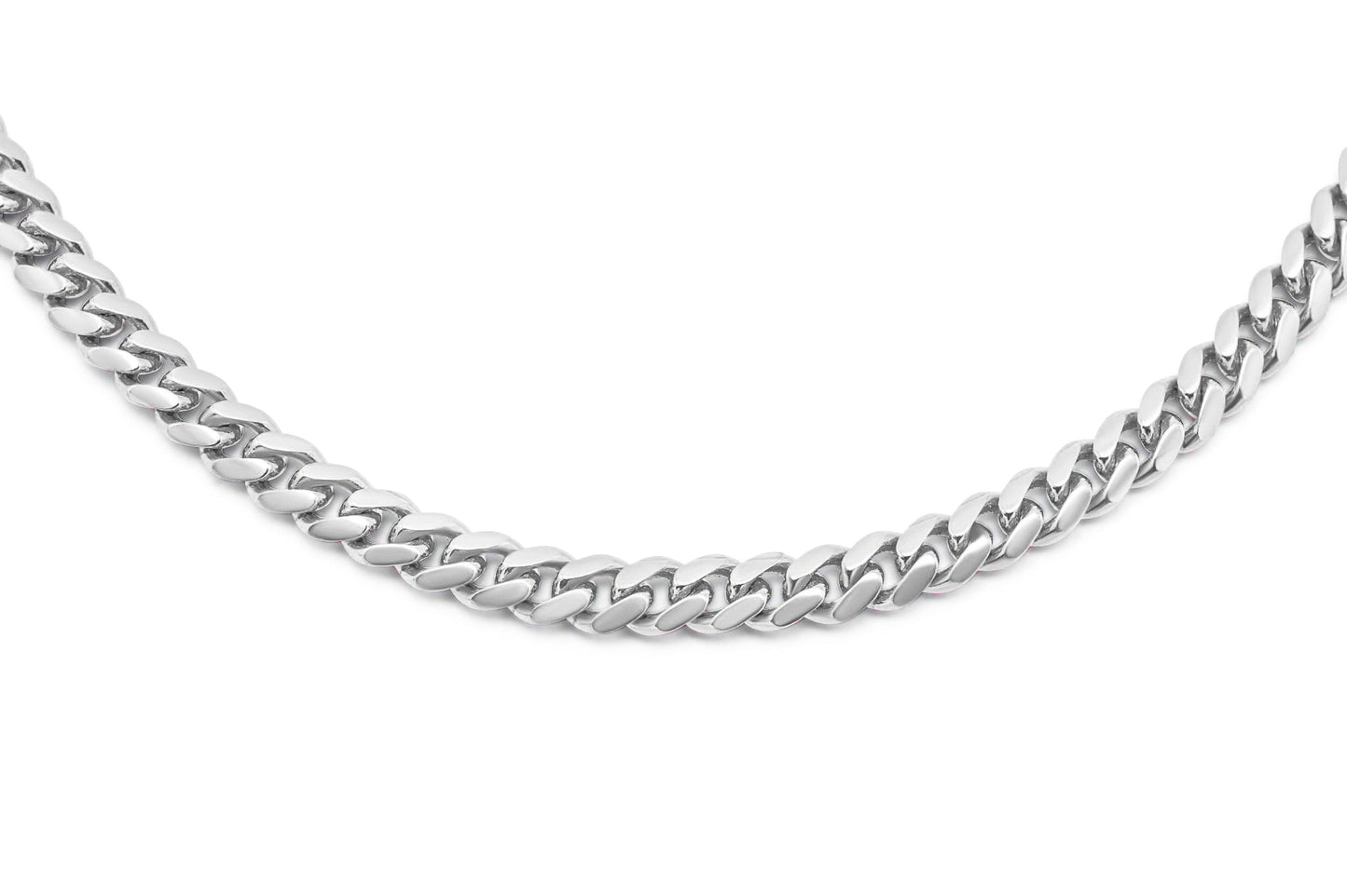 10k Solid Gold Cuban Link Chain 3mm