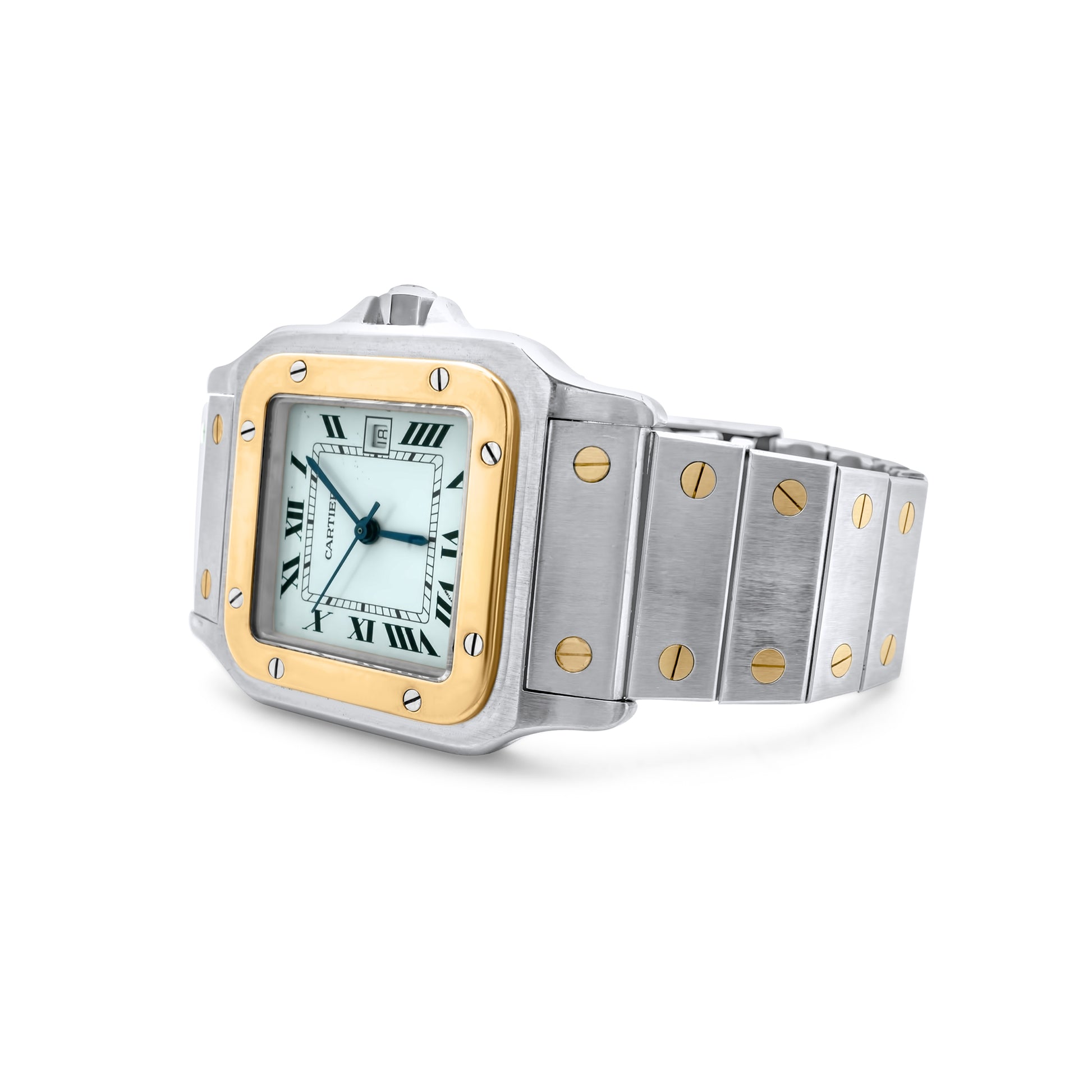 Cartier De Santos Two Tone Watch