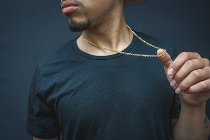 14K Yellow Solid Gold Hermes Link Chain 4.56mm