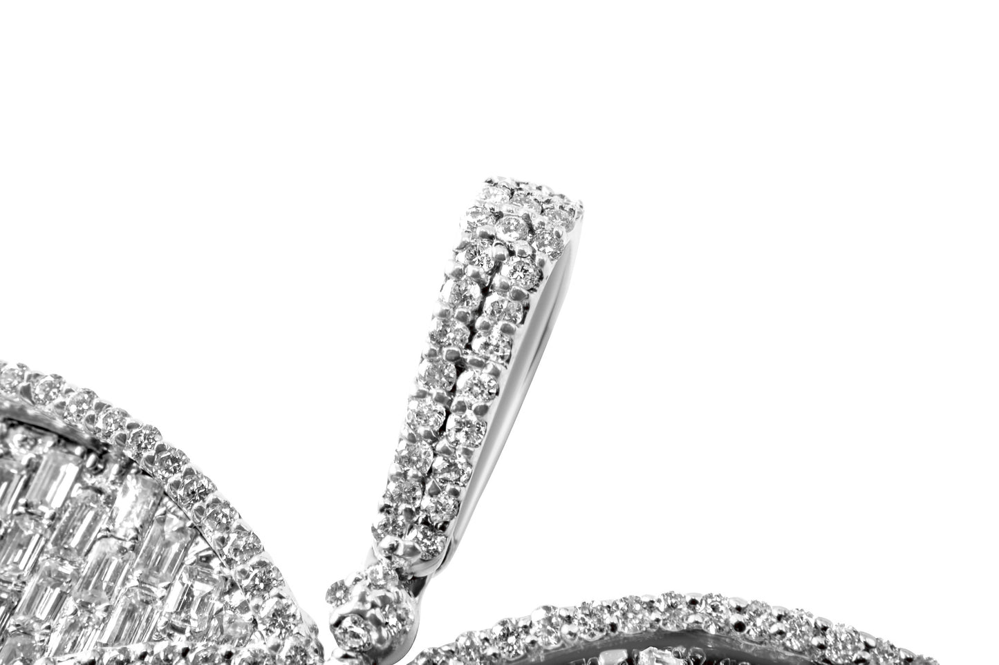 14K Butterfly Diamond Pendant 1.26 ctw