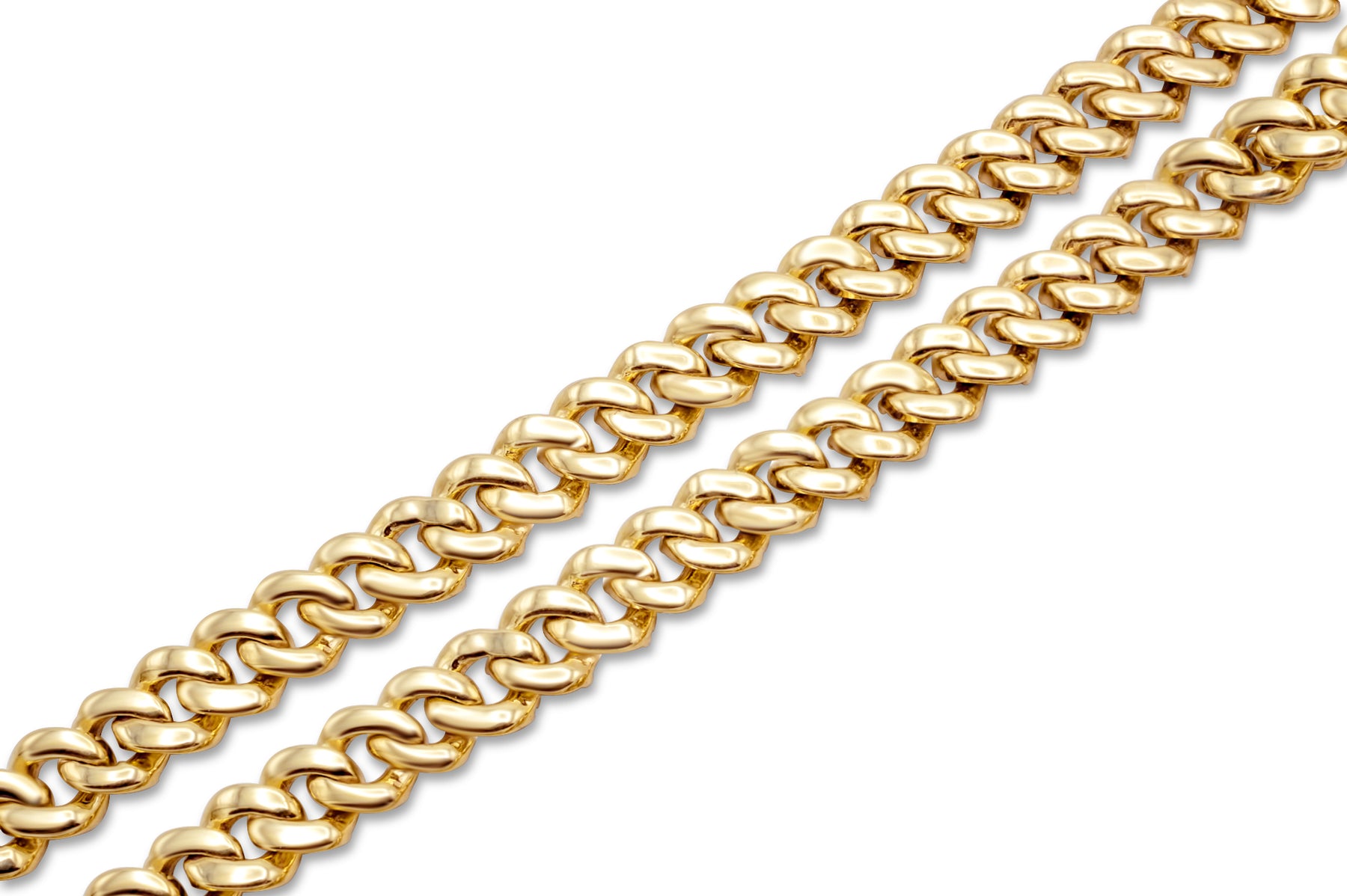 10K Yellow Gold Monogram Plate Bracelet 10K Yellow Gold