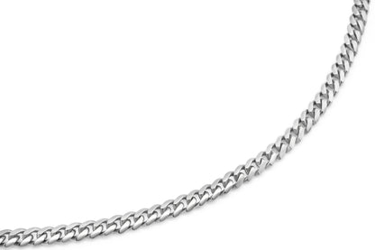 14k Solid Gold Cuban Link Chain 3mm