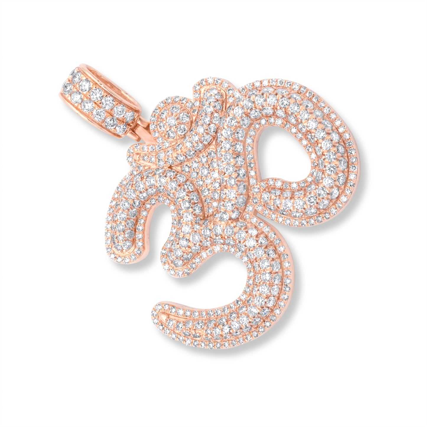 14k Ohm Pendant 4.28ctw
