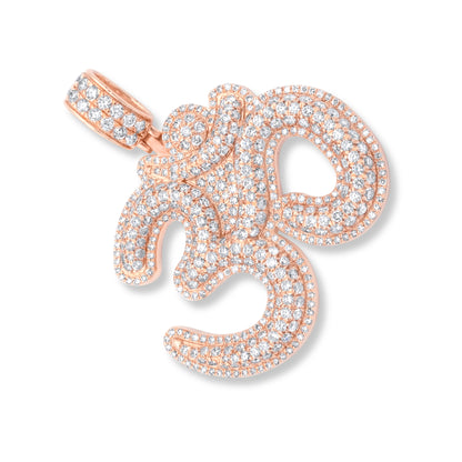 14k Ohm Pendant 4.28ctw