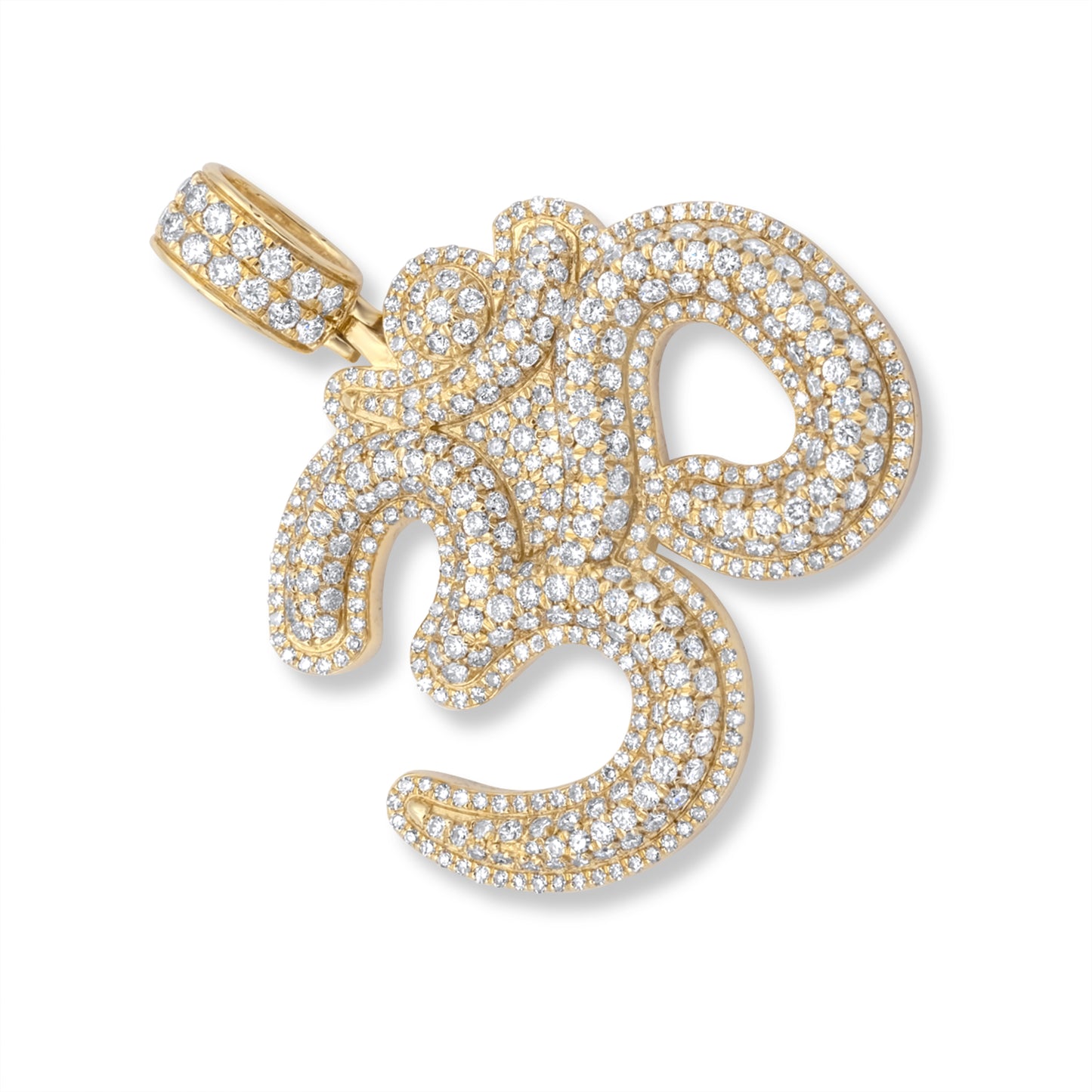 14k Ohm Pendant 4.28ctw