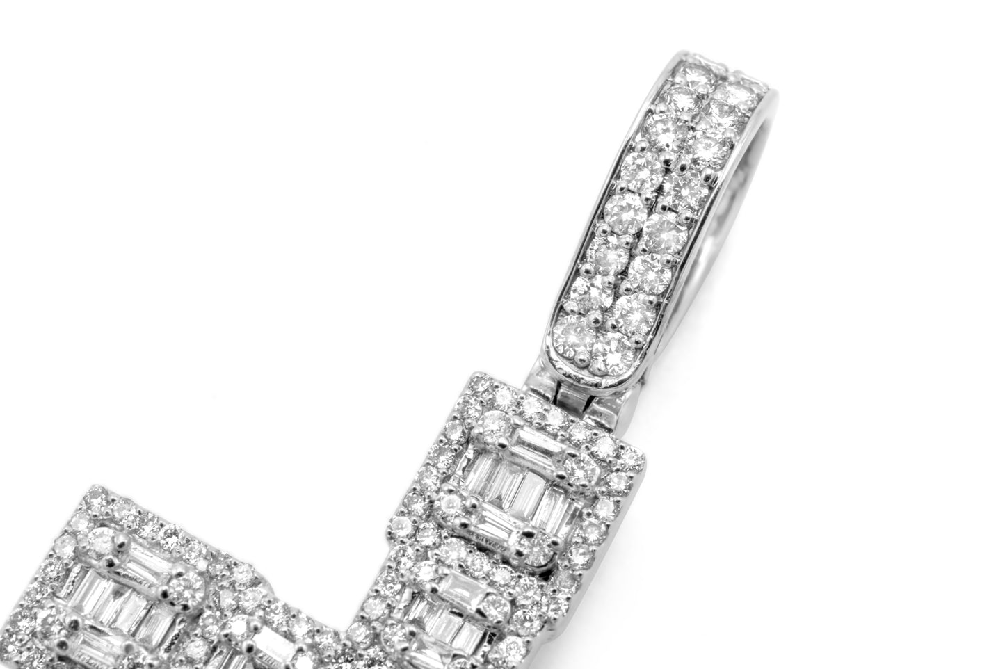 10k Solid Gold Diamond Cross 1.50ctw
