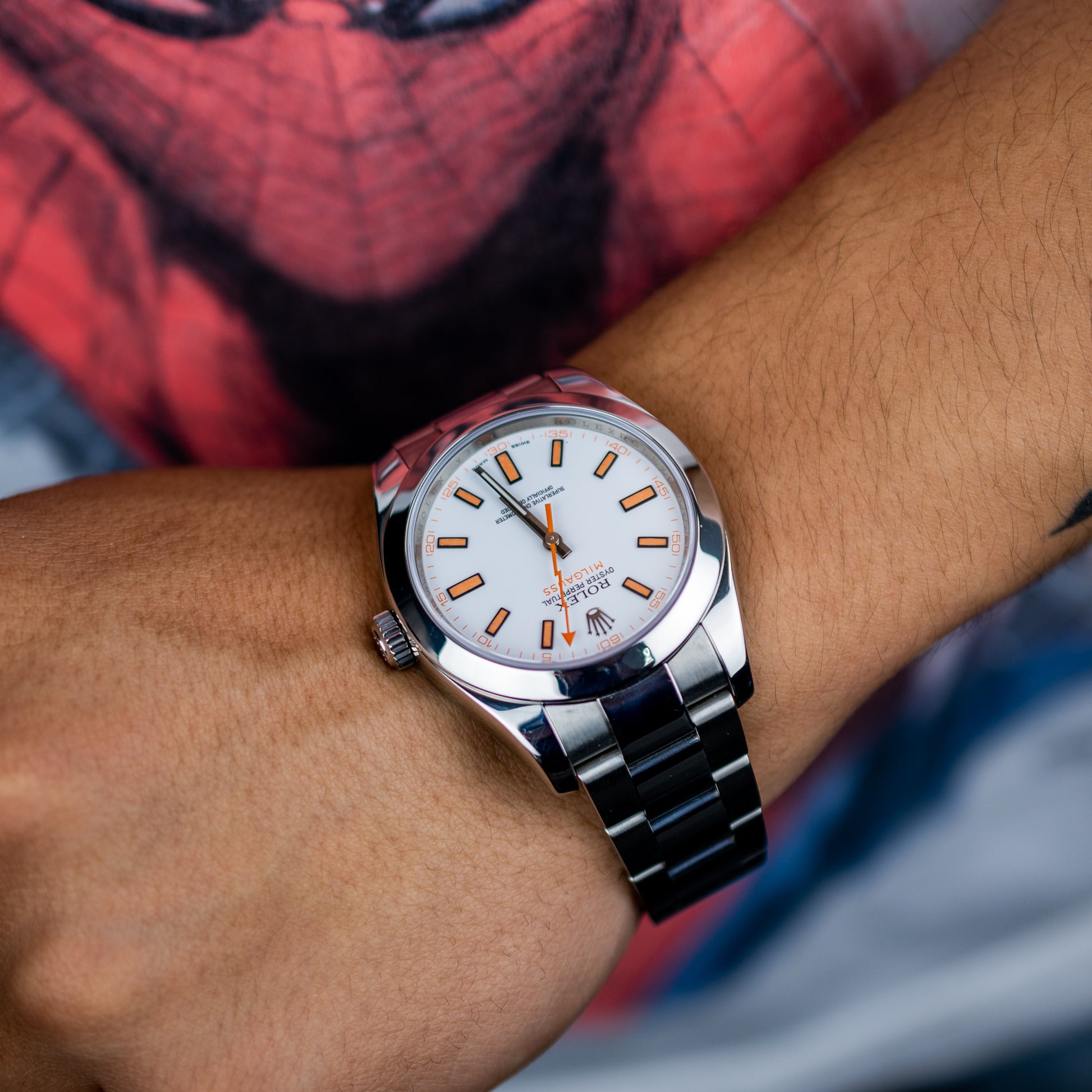 Rolex Milgauss 40mm Stainless Steel, White Dial 116400