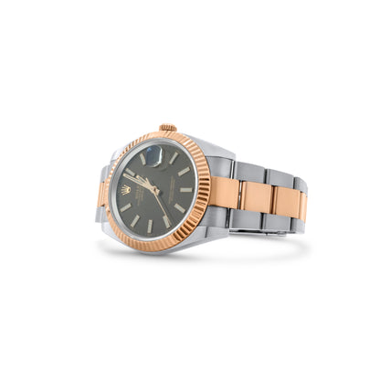 Rolex Datejust 41mm Two Tone Rose Gold Ref. Number 126331