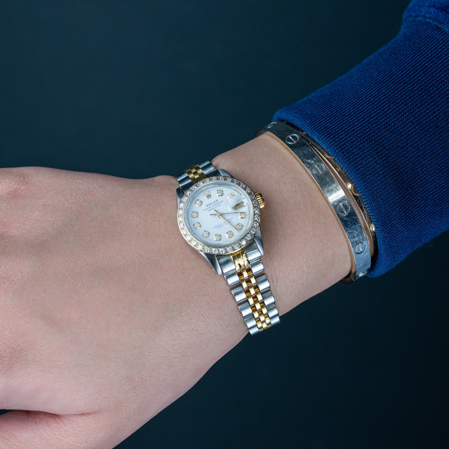 Rolex Ladies Datejust 26mm Two Tone Yellow Gold, Jubilee Bracelet Ref. 69173