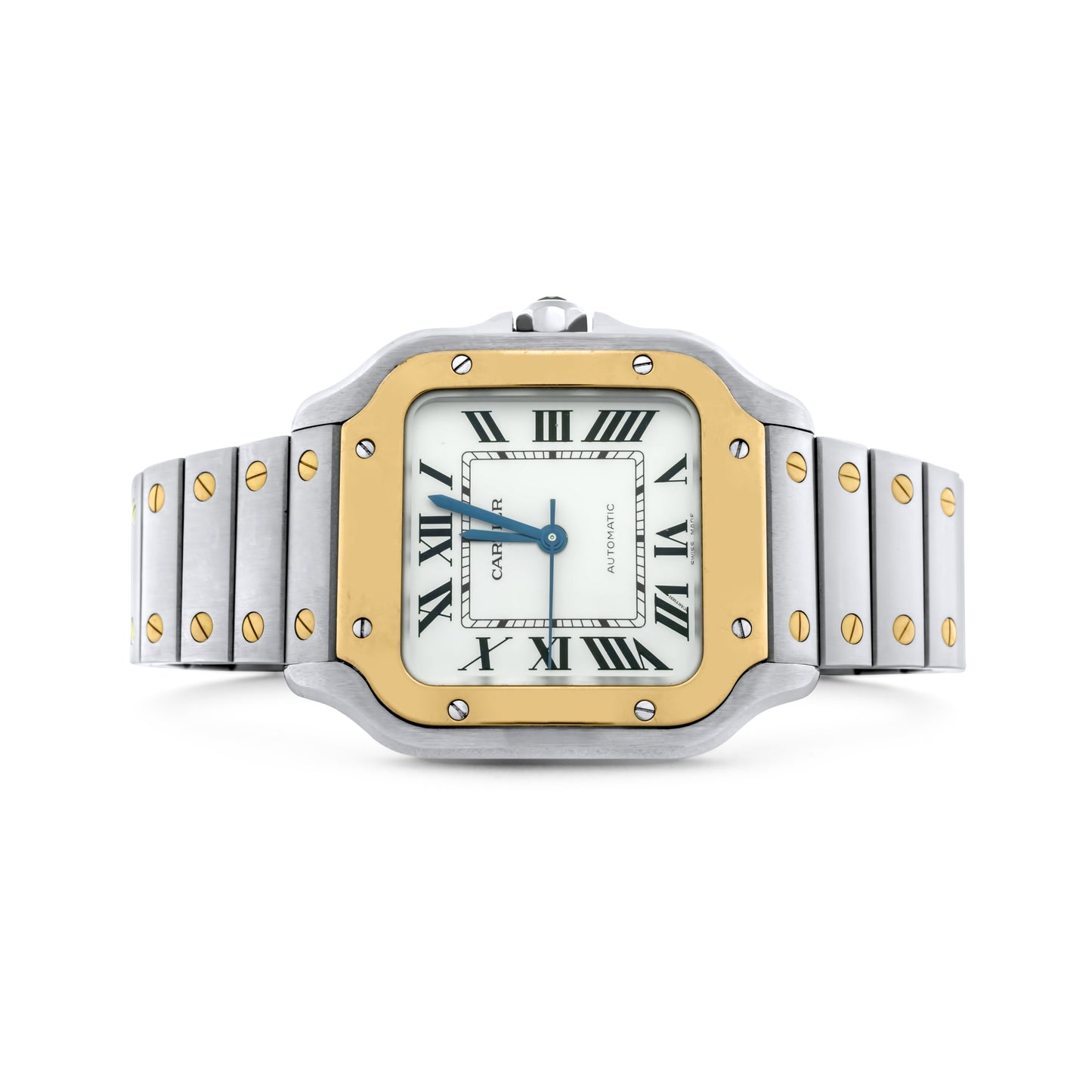 Cartier Santos De CartierTwo Tone Yellow Gold, Midsize, 35mm Ref. W2SA0016