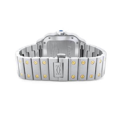 Cartier Santos De CartierTwo Tone Yellow Gold, Midsize, 35mm Ref. W2SA0016