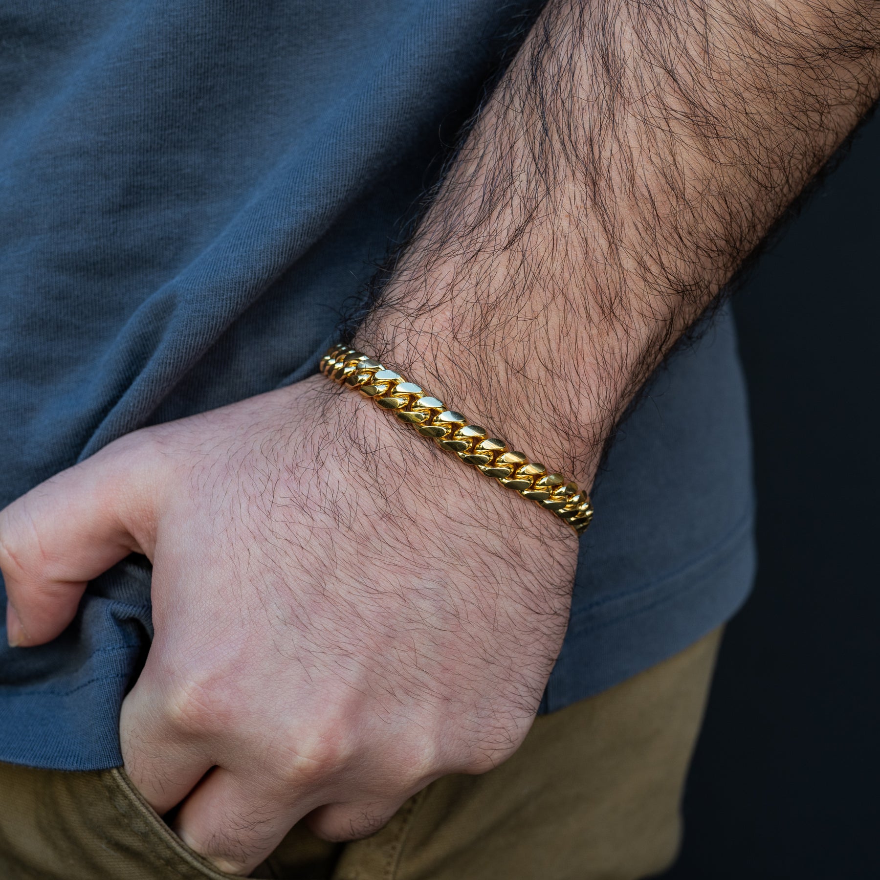 8.5 mm shop cuban link bracelet