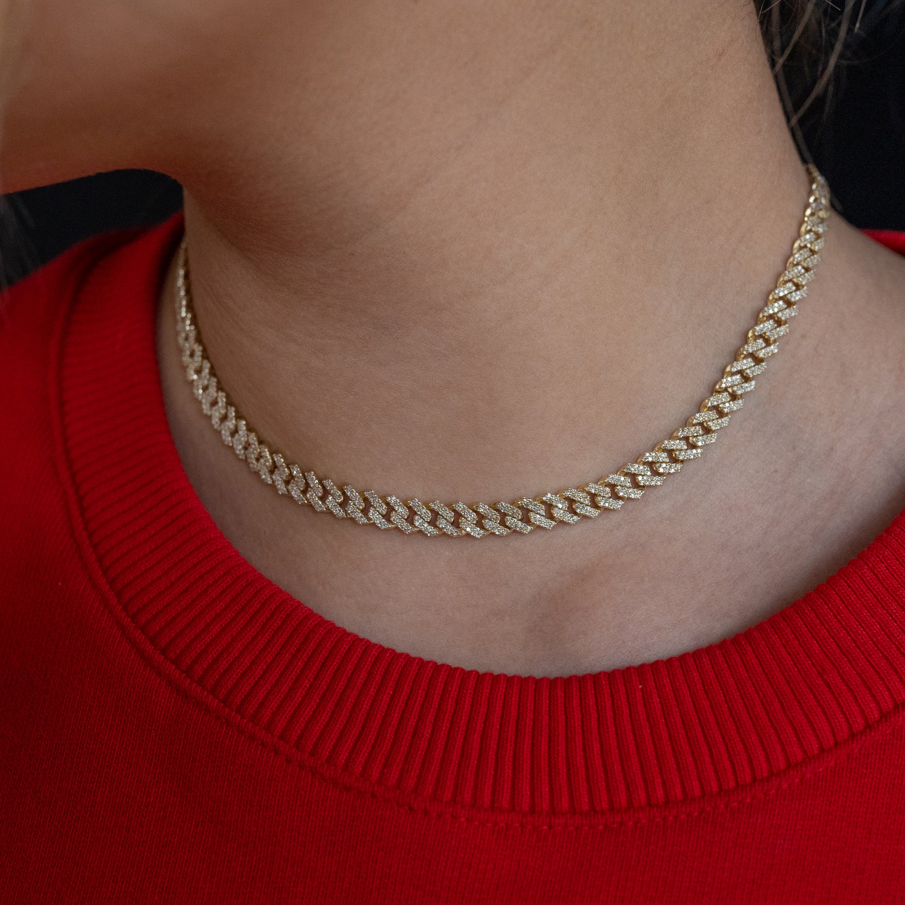 Cuban Link Necklace In Yellow Gold - 6mm