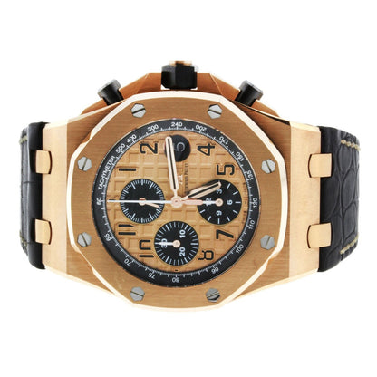 Audemars Piguet Royal Oak Offshore Rose Gold “Half Brick”, Discontinued Salmon Dial Ref. 26470OR