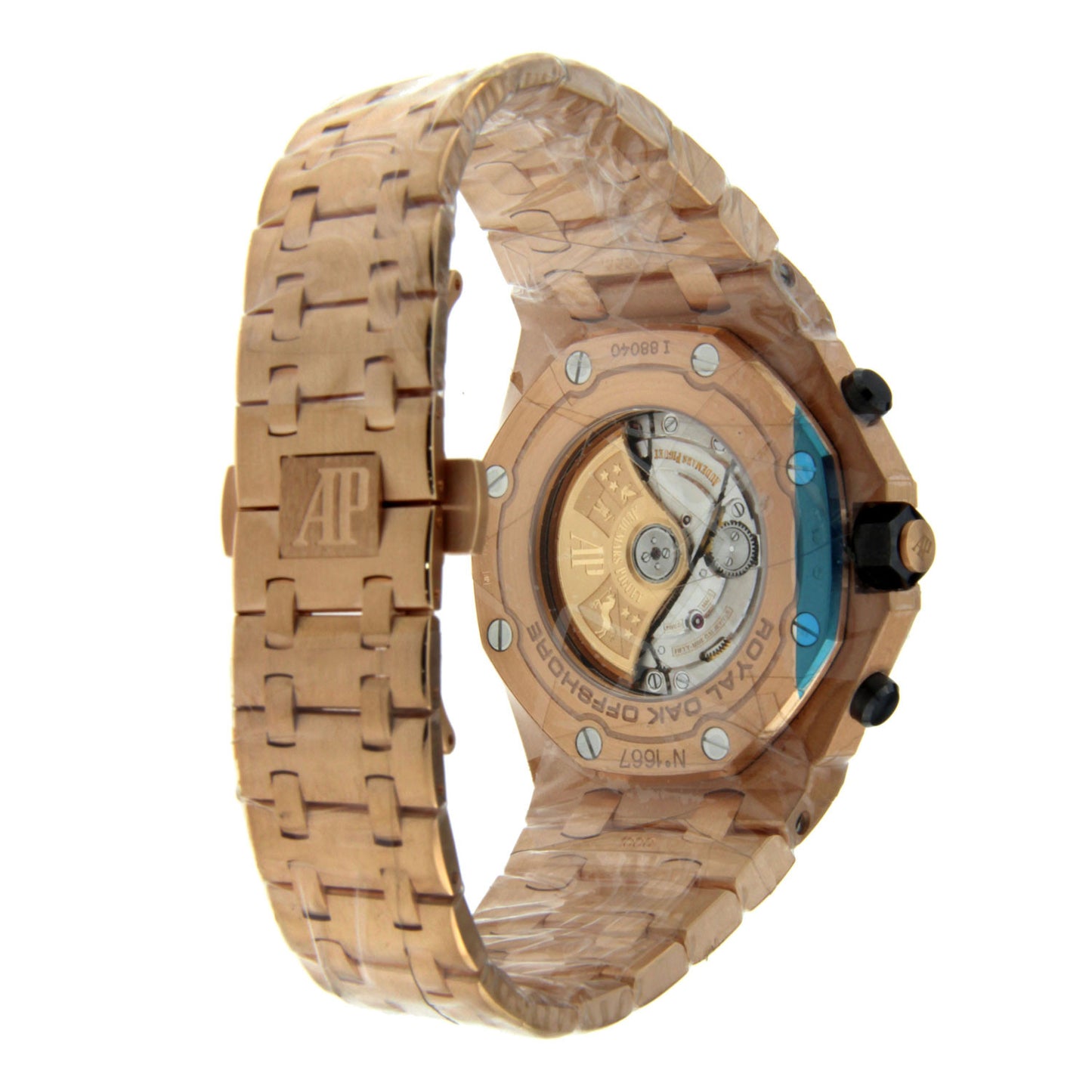 Audemars Piguet Royal Oak Offshore Rose Gold “BRICK” , Discontinued Salmon Dial Ref. 26470OR