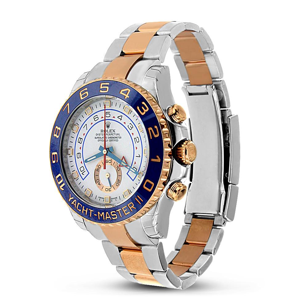 Rolex Yacht Master II Two Tone Rose Gold and Stainless Steel 44mm Ref. 116681